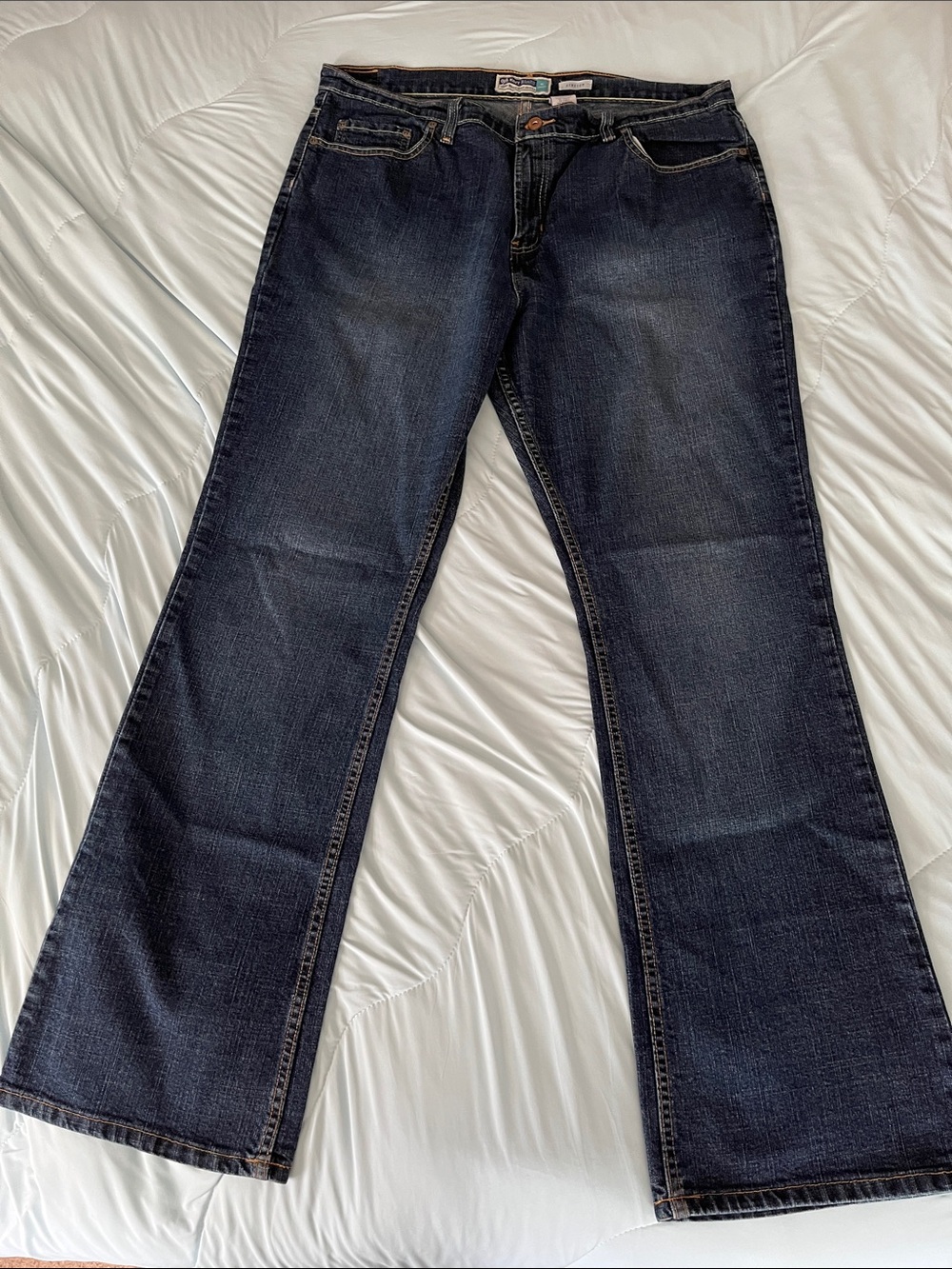 Old Navy Dark Blue Bootcut Jeans